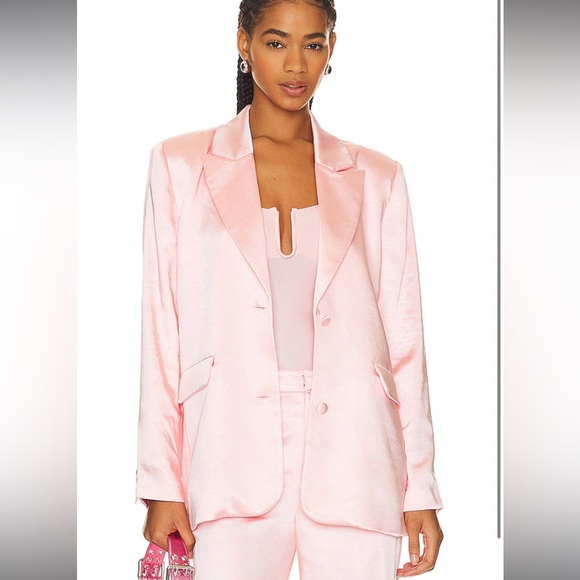 Good American Pink Satin Suit - Picture 6 of 6